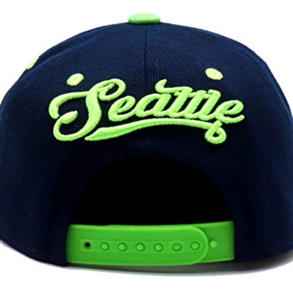 Seattle Premium Youth Monster Snapback Hat - Picture 6 of 8